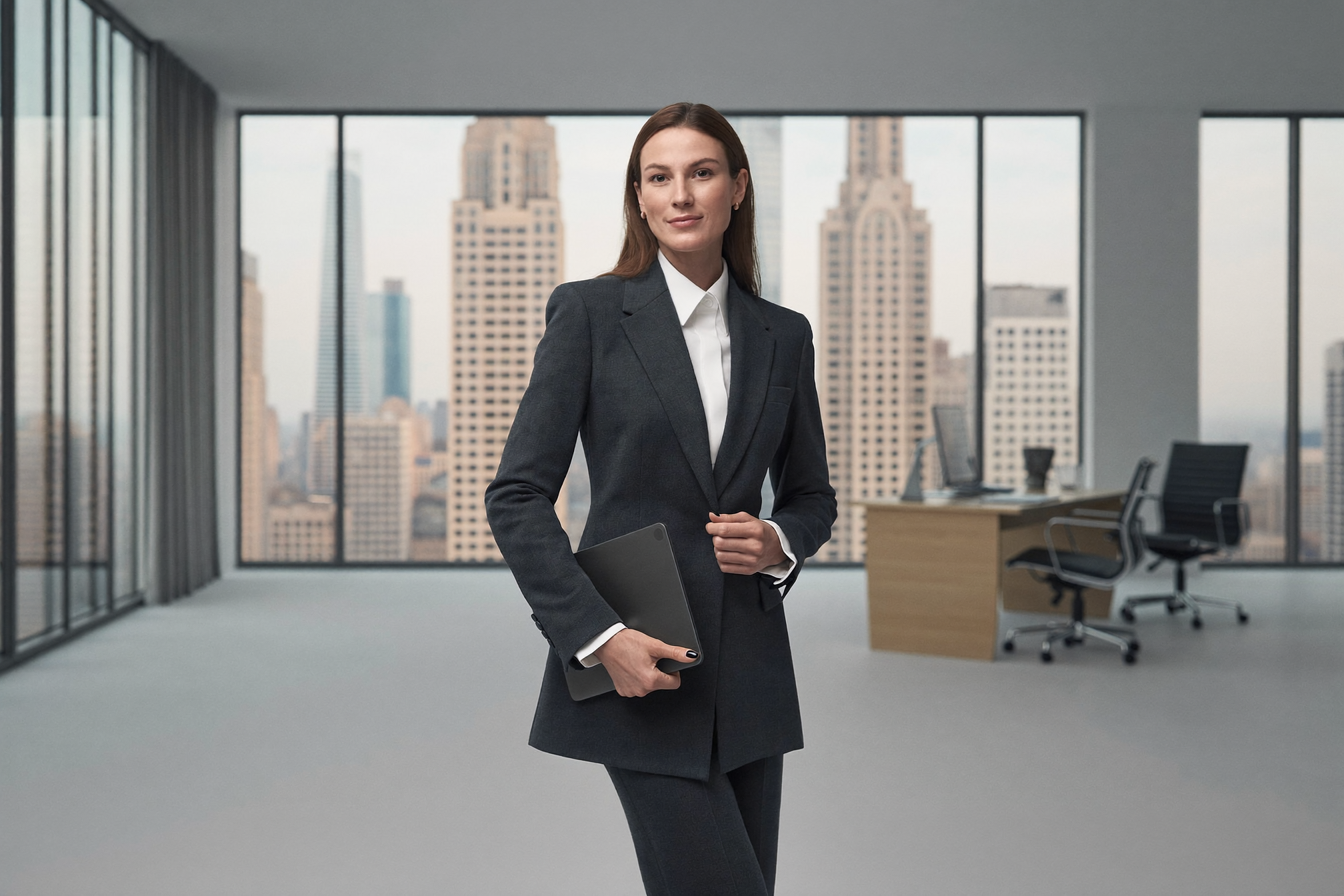 The Advisor in a finance office